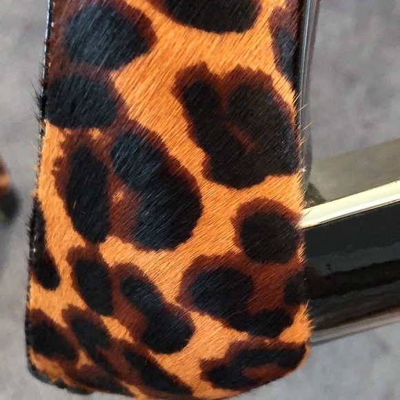 Nurture dyed calf hair leopard print pumps.  Size 7 - Picture 9 of 10